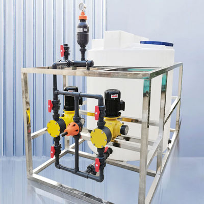 Máquina de dosificación completamente automática PAC/PAM Flocculant Dosing System del CE ISO 250L~10000L