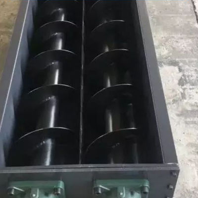 transportador de correa del tornillo de Shaftless del taladro del fango de 5t/H SS316 para el tratamiento de aguas residuales de teñido
