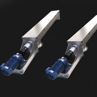 Transportador espiral de Shaftless del transportador de tornillo del arreglo para requisitos particulares 304SS Shaftless