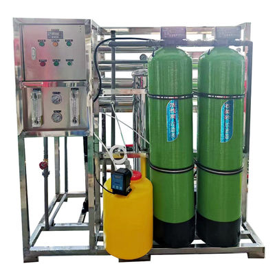 Equipo de sistema de la purificación del agua de la ósmosis reversa de ISO9001 500lph para beber