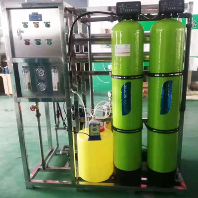 Equipo de sistema de la purificación del agua de la ósmosis reversa de ISO9001 500lph para beber