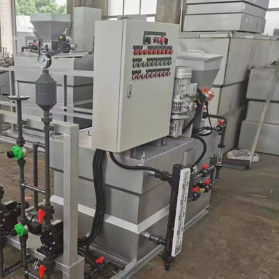 Sal baja ácida automática del tratamiento de aguas que dosifica el sistema 500L-500000L