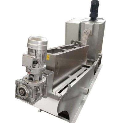 máquina de desecación del barro 1-2500kgs/H del deshidratador del disco de tornillo del barro multi Volute de la prensa