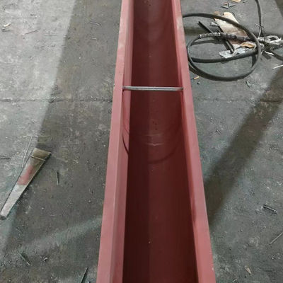 el transportador de tornillo de Shaftless del acero de carbono 50m3/H automatizó el transportador espiral de acero inoxidable