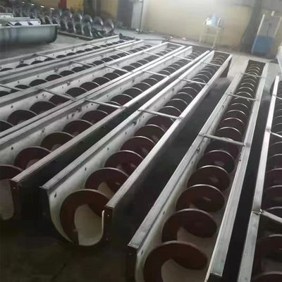 1~25Meter inclinó el transportador de acero inoxidable del taladro de tornillo para el cemento de Silo