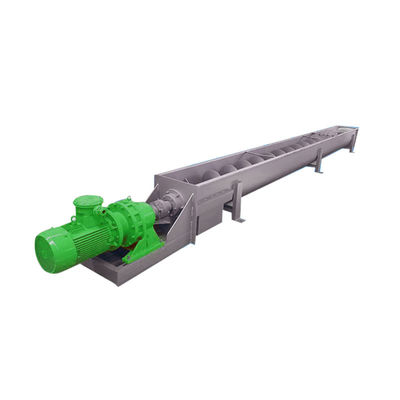 Slag de acero al carbono Sprial 304 transportador de tornillo de acero inoxidable para cemento