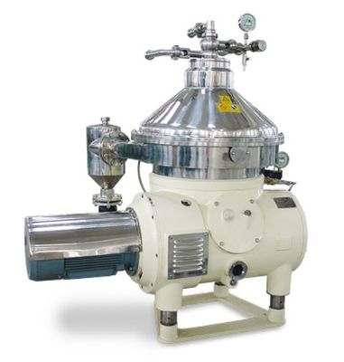 Centrífuga de disco cónico industrial de alta velocidad eléctrica para la separación rápida a 5000 rpm