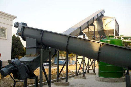 Transportador de correa de acero del tornillo de carbono, transportador de tornillo de la descarga de 300m m