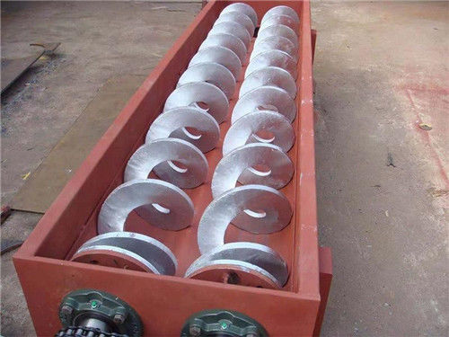 Tratamiento de aguas plateado cinc del despilfarrador del transportador de correa del tornillo