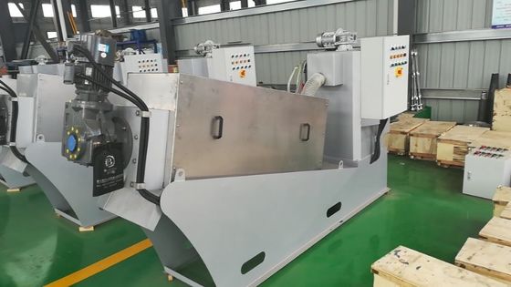 Acero inoxidable de desecación de la máquina del barro del tornillo de la industria alimentaria