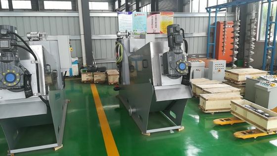 Acero inoxidable de desecación de la máquina del barro del tornillo de la industria alimentaria