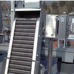 Pantalla de barra gruesa mecánica de las aguas residuales SS304 3.0KW