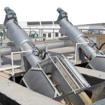 Tratamiento de aguas residuales mecánico de tambor rotatorio de la pantalla de barra