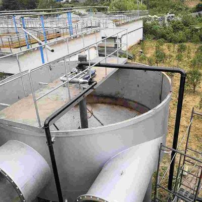 tratamiento de Grit Separator For City Wastewater del vórtice de 2130m m