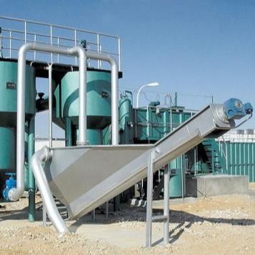 Equipo Grit Water Separator de Desanding del tornillo de Shaftless