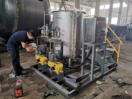 Acero de carbono de dosificación automático municipal de la máquina 4000L/h