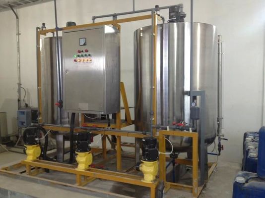 Sistema de dosificación químico de acero inoxidable, agua médica que dosifica la máquina