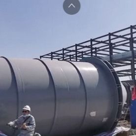 el tanque de almacenamiento de la cal de los 5.6m, cal de acero inoxidable que dosifica el sistema