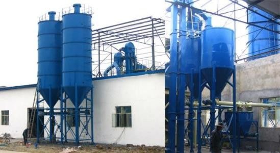 Almacenamiento Silo de la cal del tratamiento de aguas residuales