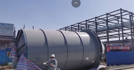 silos plásticos del almacenamiento de la pelotilla de los 8.5m, el tanque de almacenamiento de 4T Silo