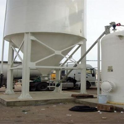El tanque de almacenamiento de acero inoxidable de la cal