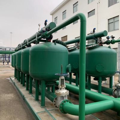 Separador de agua de acero inoxidable de la arena de la membrana de la ósmosis reversa del sistema del medios filtro