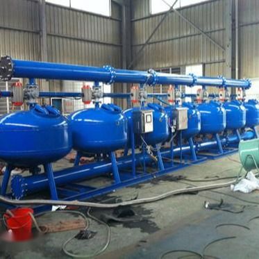 Separador de agua de acero inoxidable de la arena de la membrana de la ósmosis reversa del sistema del medios filtro