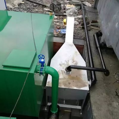 Separación de sólido-líquido integrada de la máquina del tratamiento de aguas residuales