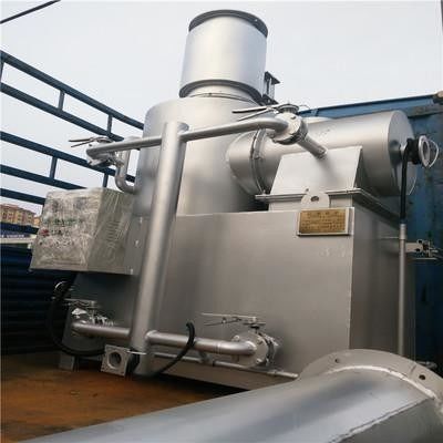 Acero de carbono inútil médico de alta temperatura de la máquina del incinerador