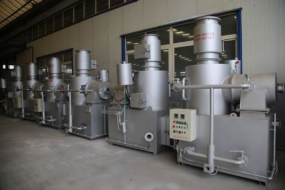 control de la temperatura ajustable de la máquina inútil del incinerador 5Kw