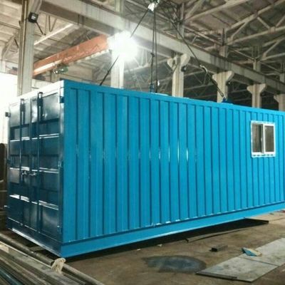 el equipo del tratamiento de aguas residuales 3m3/h, camina por el fango la máquina disuelta de la flotación de aire