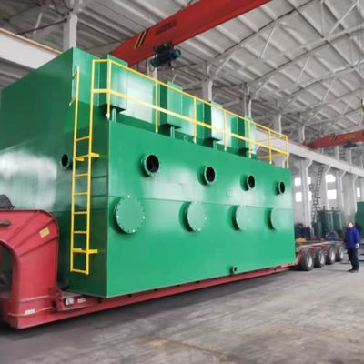 equipo del purificador del agua 20m3/h, equipo verde del tratamiento de aguas residuales