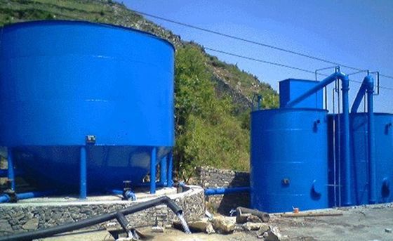 Filtro sin válvulas automático azul de la gravedad para el tratamiento de aguas residuales