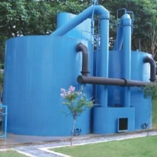 Filtro sin válvulas automático azul de la gravedad para el tratamiento de aguas residuales