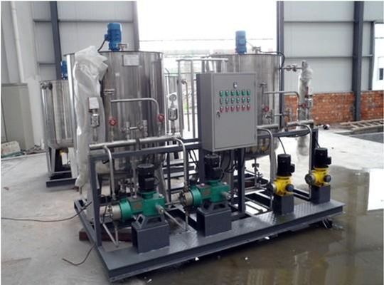Máquina de dosificación automática de plata, unidades de dosificación automáticas químicas