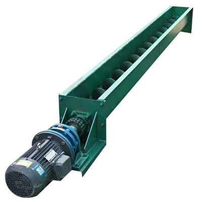 Sistema de transportadores de tornillo espiral industrial de acero inoxidable del transportador del taladro de tornillo
