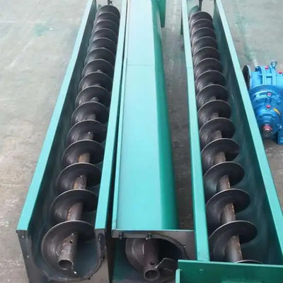 Sistema de transportadores de tornillo espiral industrial de acero inoxidable del transportador del taladro de tornillo
